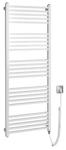 Sapho METRO-E elektrické otopné těleso rovné 500x1340 mm, 500 W, bílá, ME513