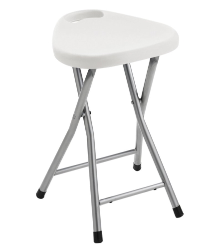 Gedy White Line Koupelnová stolička 30x46,5x29,3 cm, bílá, CO75