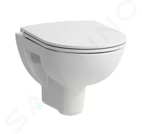 Laufen Pro Závěsné WC Compact, Rimless, s LCC, bílá, H8219524000001