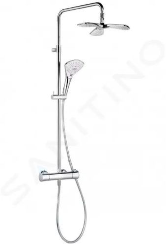 Kludi Fizz Sprchový set Dual Shower System, s termostatem, chrom, 6709605-00