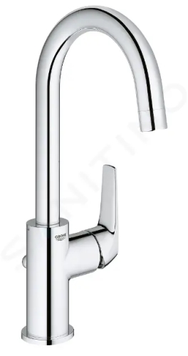 Grohe BauFlow Umyvadlová baterie s výpustí, chrom, 23753000