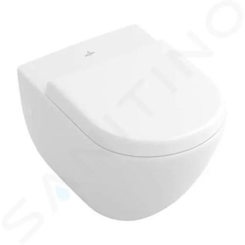 Villeroy & Boch Subway Závěsné WC, CeramicPlus, alpská bílá, 660310R1