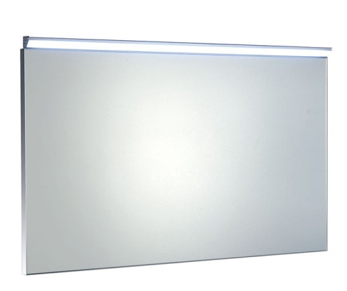 Aqualine BORA zrcadlo s LED osvětlením a vypínačem 1000x600mm, chrom, AL716