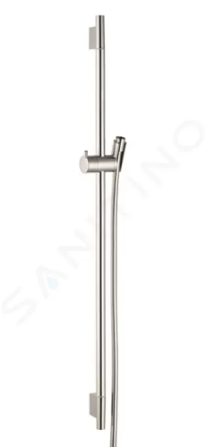 Hansgrohe Raindance Sprchová tyč Unica'S Puro 900 mm, se sprchovou hadicí, kartáčovaný nikl, 28631820