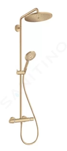 Hansgrohe Croma Select S Sprchový set Showerpipe 280 s termostatem, kartáčovaný bronz, 26890140