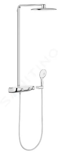 Grohe Rainshower SmartControl Sprchový set Mono s termostatem, 360 mm, měsíční bílá, 26361LS0