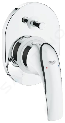 Grohe BauCurve Vanová baterie pod omítku, s tělesem, chrom, 29043000