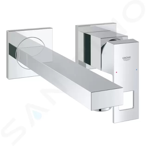 Grohe Eurocube Umyvadlová baterie pod omítku, 2-otvorová instalace, chrom, 23447000