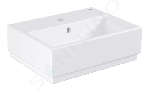 Grohe Cube Ceramic Umývátko 455x350 mm, s přepadem, PureGuard, alpská bílá, 3948300H