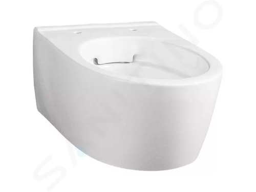 Geberit iCon Závěsné kompaktní WC, Rimfree, s KeraTect, bílá, 204070600