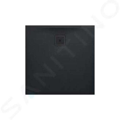 Laufen Pro Čtvercová sprchová vanička 80x80x2,9 cm, matná černá, H2109500800001