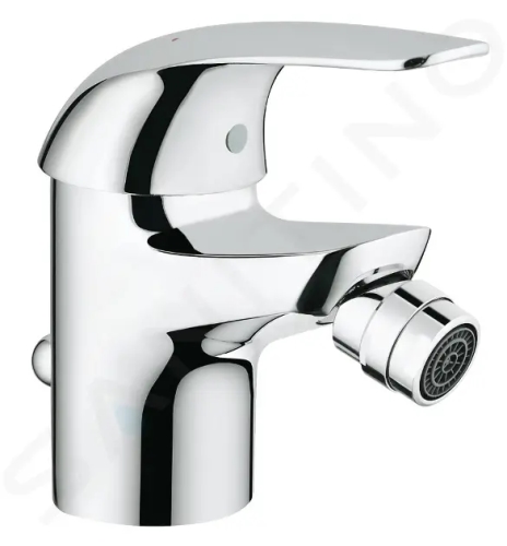 Grohe Euroeco Bidetová baterie s výpustí, chrom, 23263000