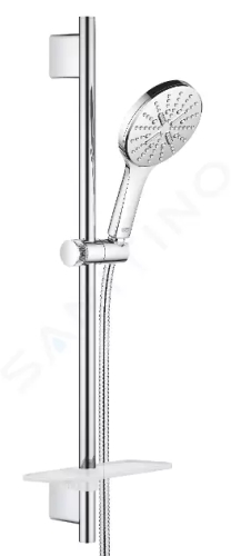 Grohe Rainshower SmartActive Sada sprchové hlavice 130 6,8 l/min, 3 proudy, tyče 600 mm a hadice, chrom, 26547000