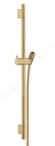 Hansgrohe Unica'S Sprchová tyč 650 mm se sprchovou hadicí, kartáčovaný bronz, 28632140