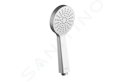 Ravak Sprchy Ruční sprcha Flat S 960.00, plochá, 1 funkce, průměr 100 mm, chrom, X07P343