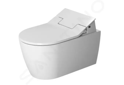 Duravit ME by Starck Závěsné WC pro bidetové sedátko SensoWash, s WonderGliss, alpská bílá, 25285900001