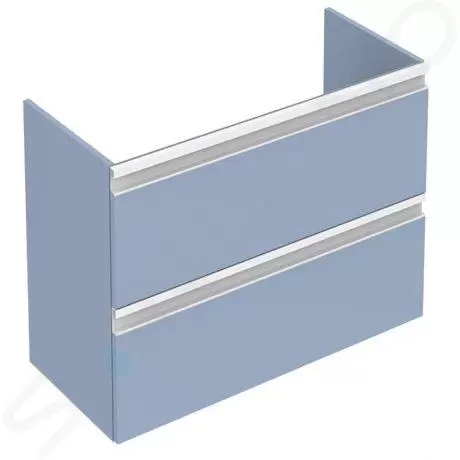 Ideal Standard Tesi - Umyvadlová skříňka, 600x440x490 mm, matná světle modrá, T0050WI