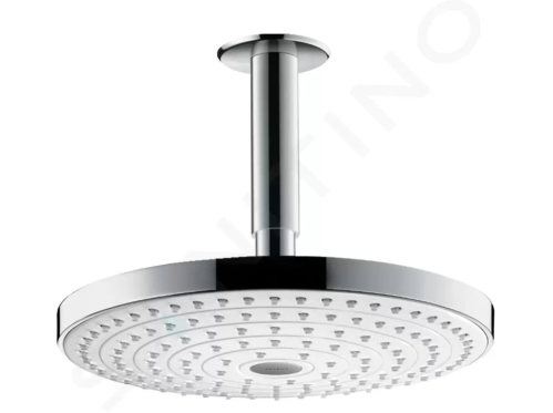 Hansgrohe Raindance Select S Hlavová sprcha 240, 2 proudy, sprchové rameno 100 mm, bílá/chrom, 26467400