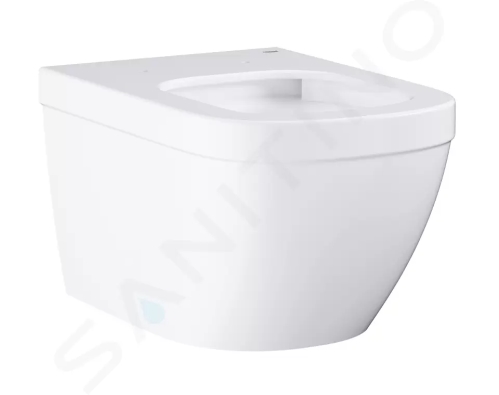 Grohe Euro Ceramic Závěsné WC, rimless, Triple Vortex, alpská bílá, 39328000