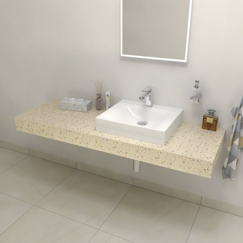 Sapho TAILOR rockstone deska 120x50 cm, provedení límce C, TR120C