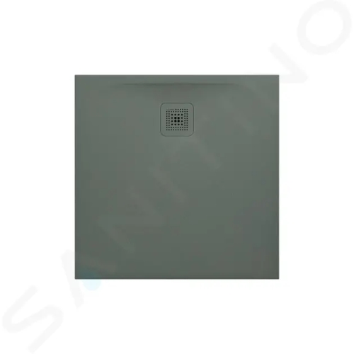 Laufen Pro Čtvercová sprchová vanička 80x80x2,9 cm, matná betonově šedá, H2109500790001