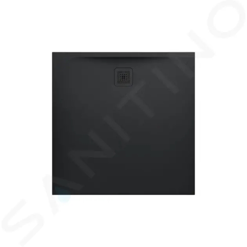 Laufen Pro Čtvercová sprchová vanička 100x100x3,3 cm, matná černá, H2119520800001
