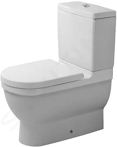 Duravit Starck 3 WC kombi mísa, bílá, 0128090000