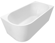 Aqualine TIBERA R rohová stojící vana, 170x80cm, bílá, E1015 Aqualine TIBERA R rohová stojící vana, 170x80cm, bílá, E1015
