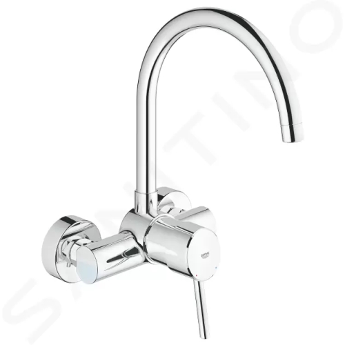 Grohe Concetto Páková dřezová baterie, chrom, 32667001