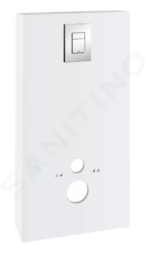 Grohe Solido Sanitární modul pro WC s tlačítkem Skate Cosmopolitan, bílá/chrom, 39377LS0