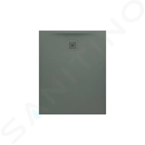 Laufen Pro Obdélníková sprchová vanička 100x80x3,3 cm, matná betonově šedá, H2109510790001