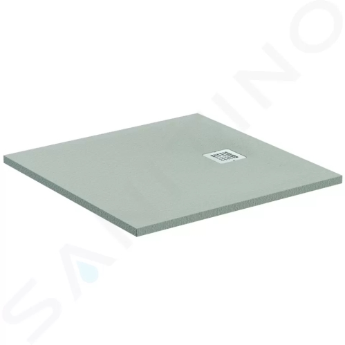 Ideal Standard Ultra Flat S Čtvercová sprchová vanička 90x90x3 cm, betonově šedá, K8215FS
