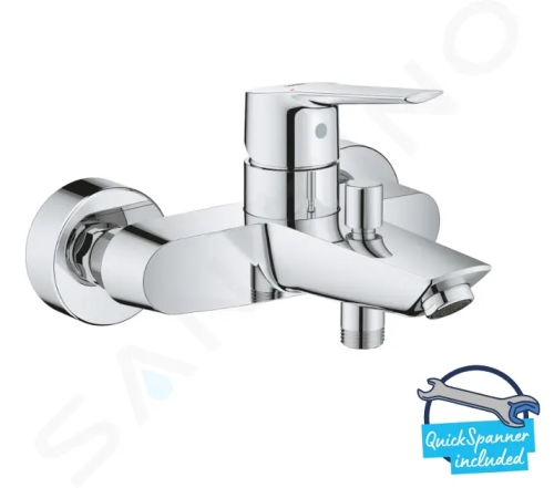 Grohe QuickFix Start Vanová nástěnná baterie, chrom, 24206002